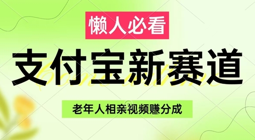 支付宝新赛道，利用老年人相亲视频，挣分成收益，轻松月入过W，操作简单-星光网创