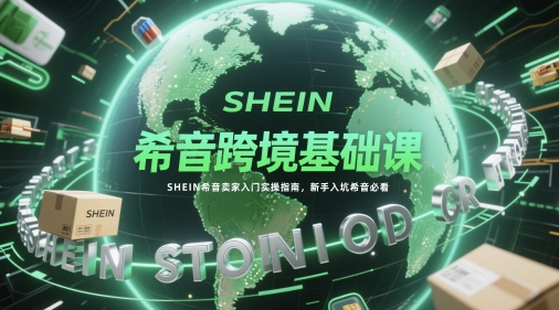 希音跨境基础课，SHEIN希音卖家入门实操指南，新手入坑希音必看-星光网创